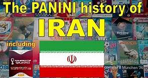 The Panini history of Iran (Men's Soccer Team) Update 2022