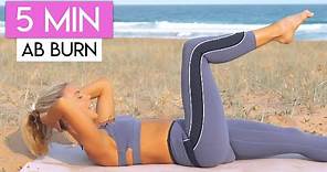 5 Minute LOWER ABS Workout 👙💕 LOSE LOWER BELLY FAT