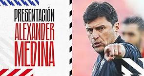 Presentación de Alexander Medina como nuevo entrenador del Granada CF