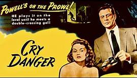 Cry Danger (1951) HD | Dick Powell | Rhonda Fleming | William Conrad | Classic Film Noir !