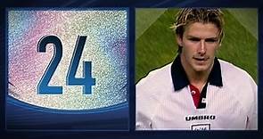 Beckham's red card v Argentina - 1998