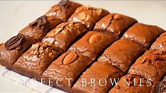 紐約名店秘方！18格的完美布朗尼 ┃Perfect Brownies