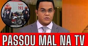 Jornalista Marcelo Pereira tem mal súbito na Globo