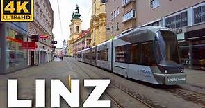 Linz Austria - Sunday Walking Tour 4K UHD