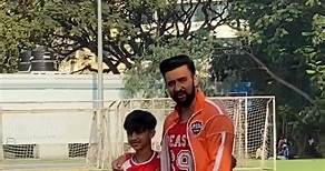 Raj Kundra and his little football star, Viaan, are hitting the ground for some serious action!