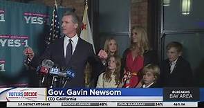 Voters Decide: Gavin Newsom wins second term as California governor