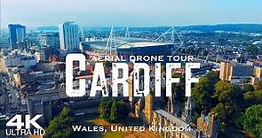 CARDIFF 🏴󠁧󠁢󠁷󠁬󠁳󠁿 Drone Aerial 4K | Wales United Kingdom UK 🇬🇧