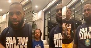 Lebron James Instagram Live (Listening to The Weeknd After Hours) | March 20th, 2020