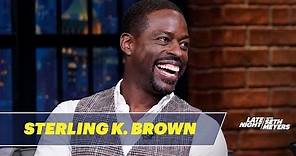 Sterling K. Brown’s Mother-In-Law Didn’t Approve of Him