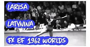 Larisa Latynina - FX EF - 1962 World Gymnastics Championships
