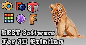 what 3d printing software to use