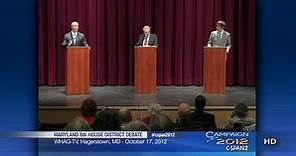 Maryland 6th Congressional District Debate