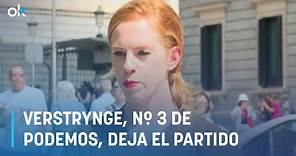 Lilith Verstrynge, nº 3 de Podemos, deja el partido y entrega el acta de diputada