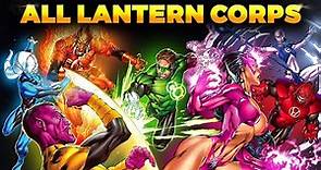 Every Lantern Corps and Their Entities!