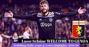 LASSE SCHONE | Welcome to Genoa | All Goals, Skills & Assists Free Kick 2018/19 * Full HD