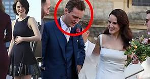 Michelle Dockery "Downton Abbey" star marries Fleabag star's brother Jasper Waller-Bridge