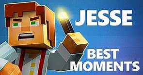 JESSE BEST MOMENTS - Minecraft Story Mode