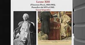 L'enciclica Rerum novarum (1891), di Papa Leone XIII: videoconferenza del 23.04.2021.