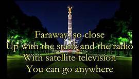 U2 - Stay (faraway, so close!) (lyrics)