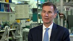 Jeremy Hunt has warned the UK 'is not out of the woods'