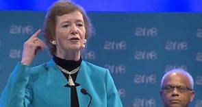 Mary Robinson - Former President of Ireland keynote address at the One Young World Summit 2014