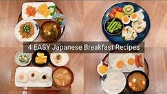 4 EASY Japanese Breakfast Recipes for Beginners