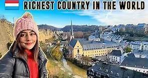 Exploring the RICHEST Country in the World | Luxembourg! 🇱🇺