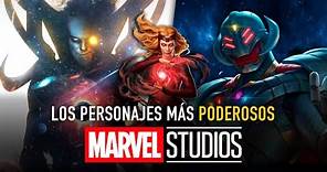 Los personajes más poderosos de Marvel Studios - The Top Comics