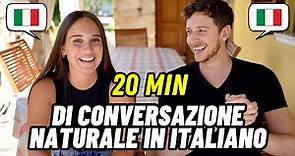 Conversazione Naturale in Italiano Con Francesca (Sub ITA) | Imparare l’Italiano