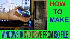 How to make bootable Windows 10 DVD Drive from ISO file in bangla