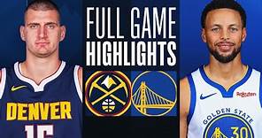 WARRIORS at NUGGETS | FULL GAME HIGHLIGHTS | January 4, 2024