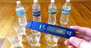 Water Quality Tester | Tap vs Bottled Water