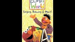 Elmo's World: Singing, Drawing & More (2000 VHS)