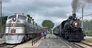 Trains at the Illinois Railway Museum