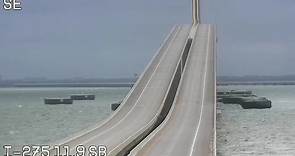 SKYWAY BRIDGE REMAINS CLOSED: Strong... - WFLA News Channel 8