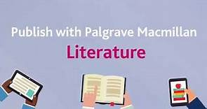 Publish with Palgrave Macmillan Literature