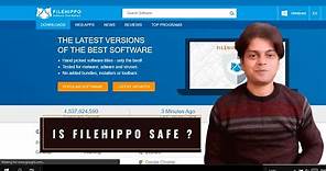 Is file hippo safe ? | Is it safe to download softwares from Filehippo.com?