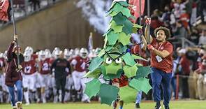 Stanford tree mascot suspended after it opened a 'Stanford Hates Fun' banner at a game