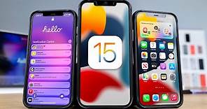 Top iOS 15 Features! What's New Review