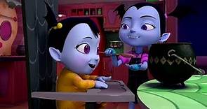 Vampirina - La cena de la Bebe Vampiro | Disney Junior dibujos animados VAMPIRINA en Español