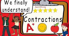 Contractions | Award Winning Contractions Teaching Video | What is a Contraction | Apostrophe