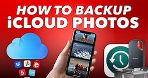How to BACKUP iCLOUD PHOTOS! Options for your Mac, iPhone and iPad! Cloud or No Cloud!