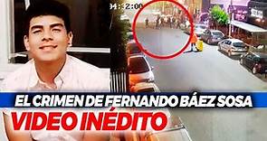 VIDEO INÉDITO: LA SECUENCIA DEL CRIMEN DE FERNANDO BÁEZ SOSA