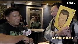 EXCLUSIVE! Michael Madsen after his premiere at the Beverly Cinema