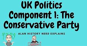 UK Politics Component 1: The Conservative Party