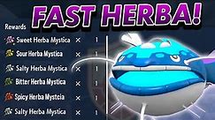 The BEST Method to Farm HERBA MYSTICA in Pokemon Scarlet and Violet