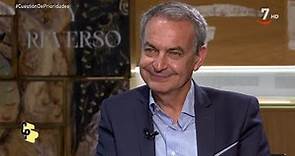Entrevista a José Luis rodríguez Zapatero, expresidente del Gobierno | Cuestión de prioridades