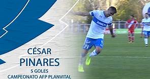 Los goles de César Pinares 2019