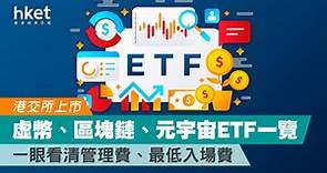 【新概念ETF】比特幣近一年首次升穿3萬　在港上市虛幣、區塊鏈、元宇宙ETF一覽 - 香港經濟日報 - 理財 - 個人增值