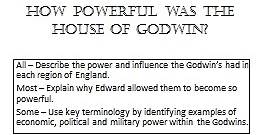 How powerful was the House of Godwin? -   PowerPoint Presentation download